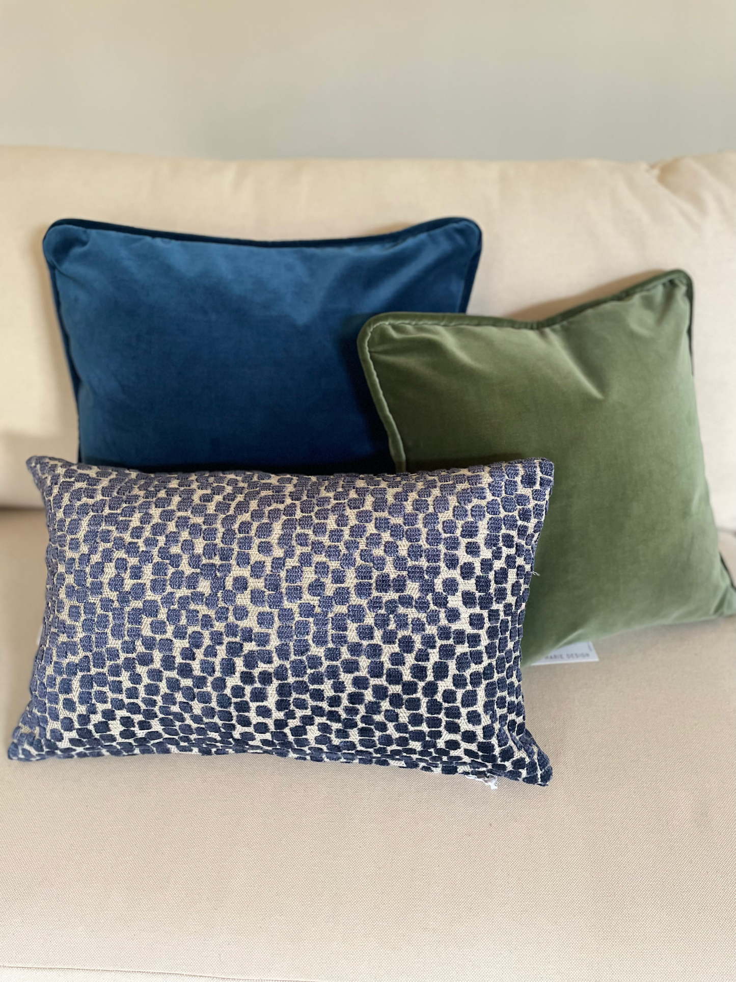 Cojín Decorativo Colección Fortuna - Medianoche